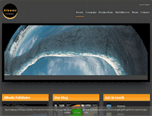 Tablet Screenshot of albedo-fulldome.com